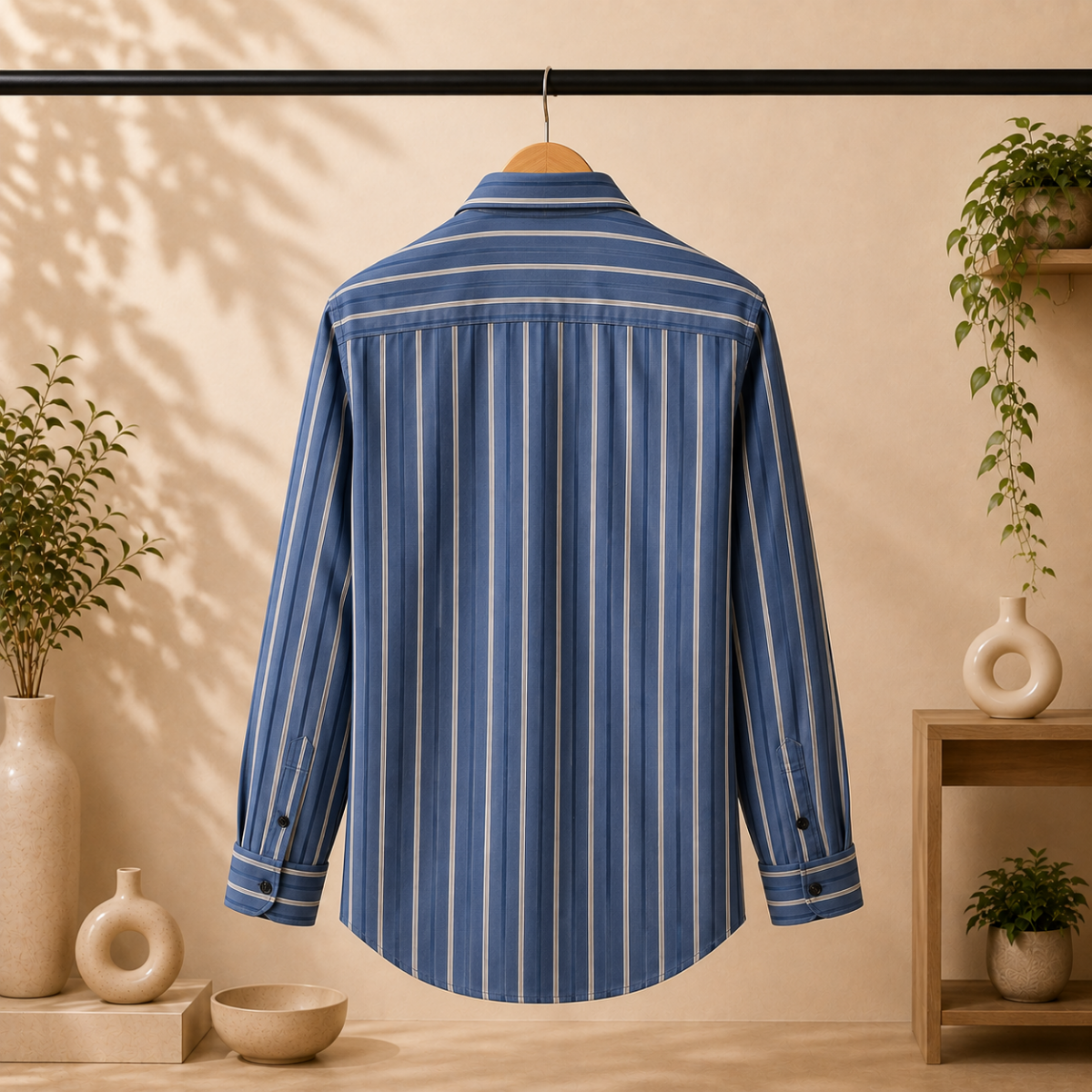 3 Men's Striped Shirt | S-8