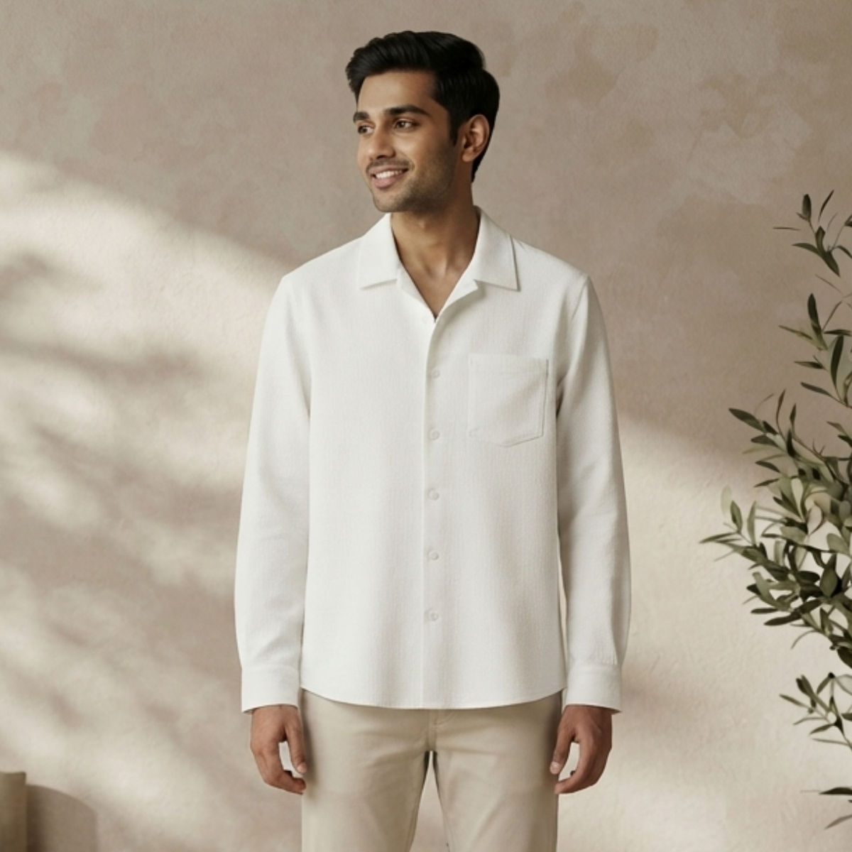 3 Men’s Solid Formal Shirt | S8