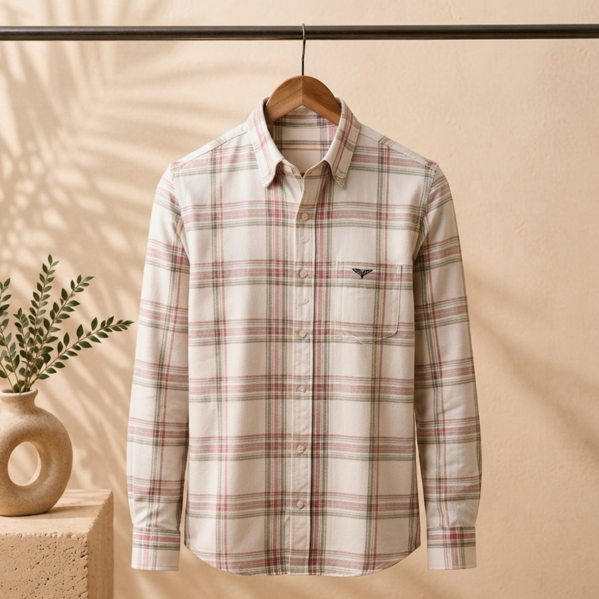 3 Men’s Classic Checked Shirts | C8